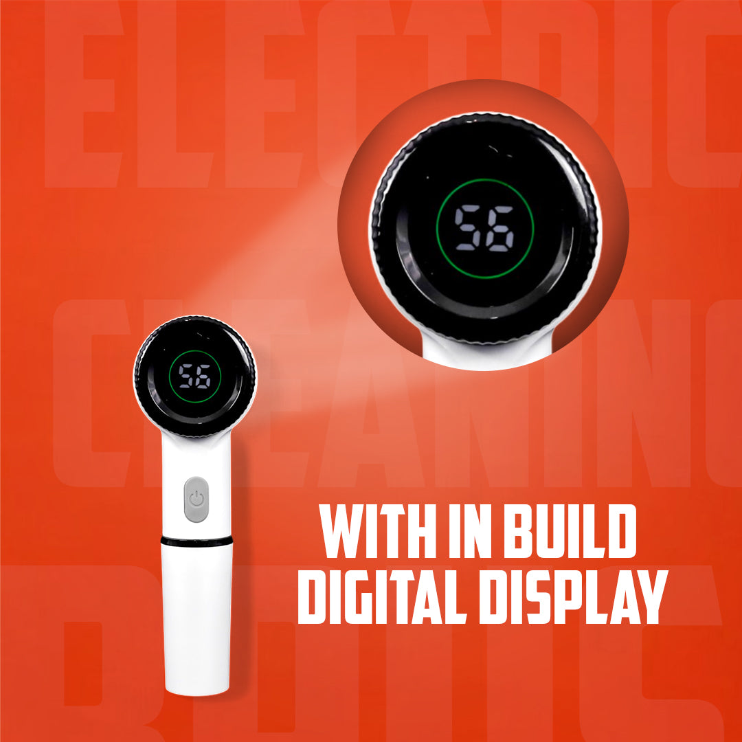 3-Speed Electric Cleaning Brush | Cordless, Waterproof & USB-C Rechargeable