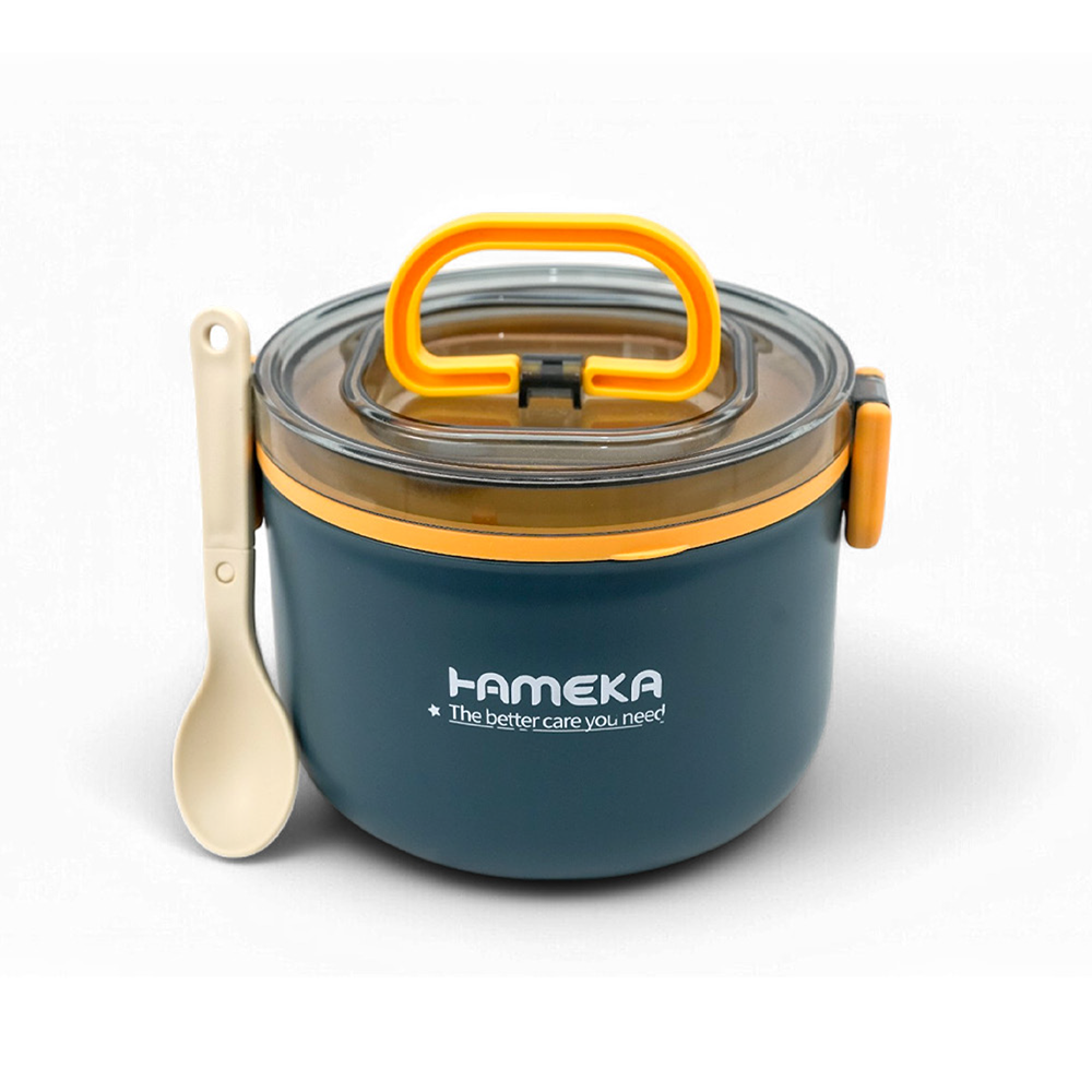 Stainless Steel Thermal Lunch Box | 1000 ml Food Container with Spoon