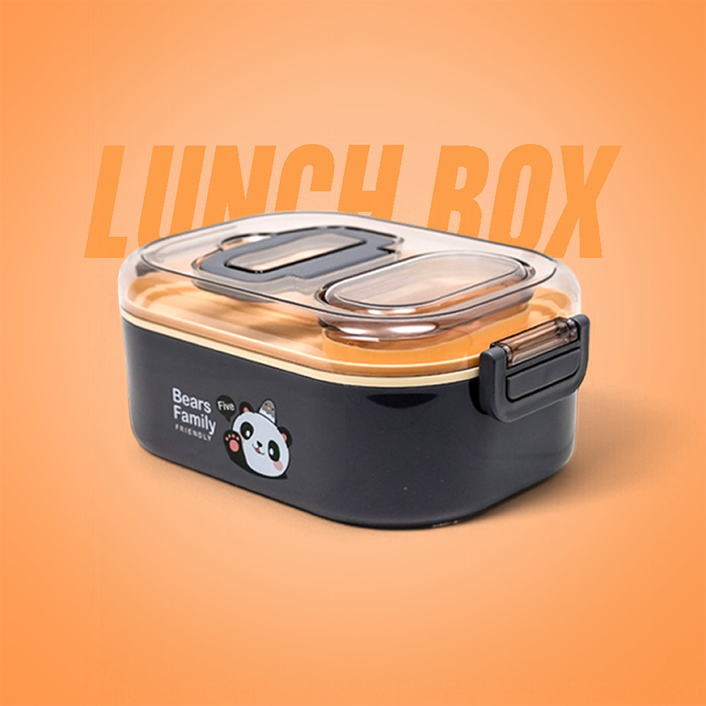 SmartSeal 700ml Bear Lunch Box | Microwave & Freezer Safe