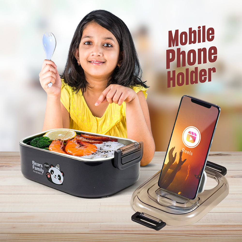 SmartSeal 700ml Bear Lunch Box | Microwave & Freezer Safe