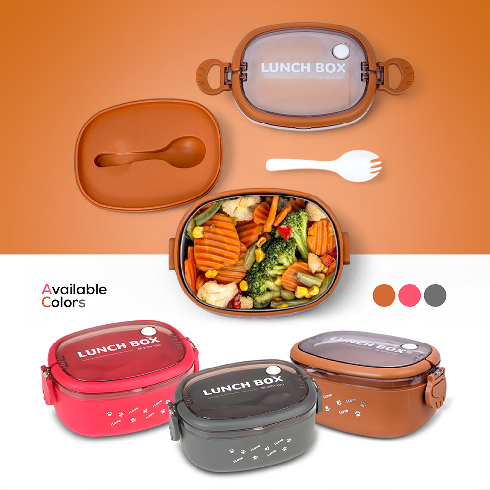CompactFresh 900ml Stainless Steel Bento Box | Dishwasher Safe