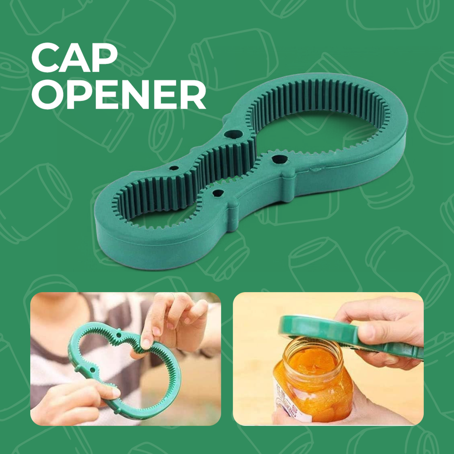 Automatic Electric Can Opener | One-Touch Smooth Edge Tin Opener with Bottle Key