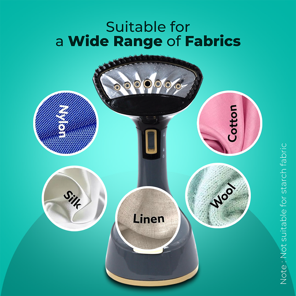 Travel Garment Steamer | Easy Foldable | Wrinkle Remover | 120ml Tank