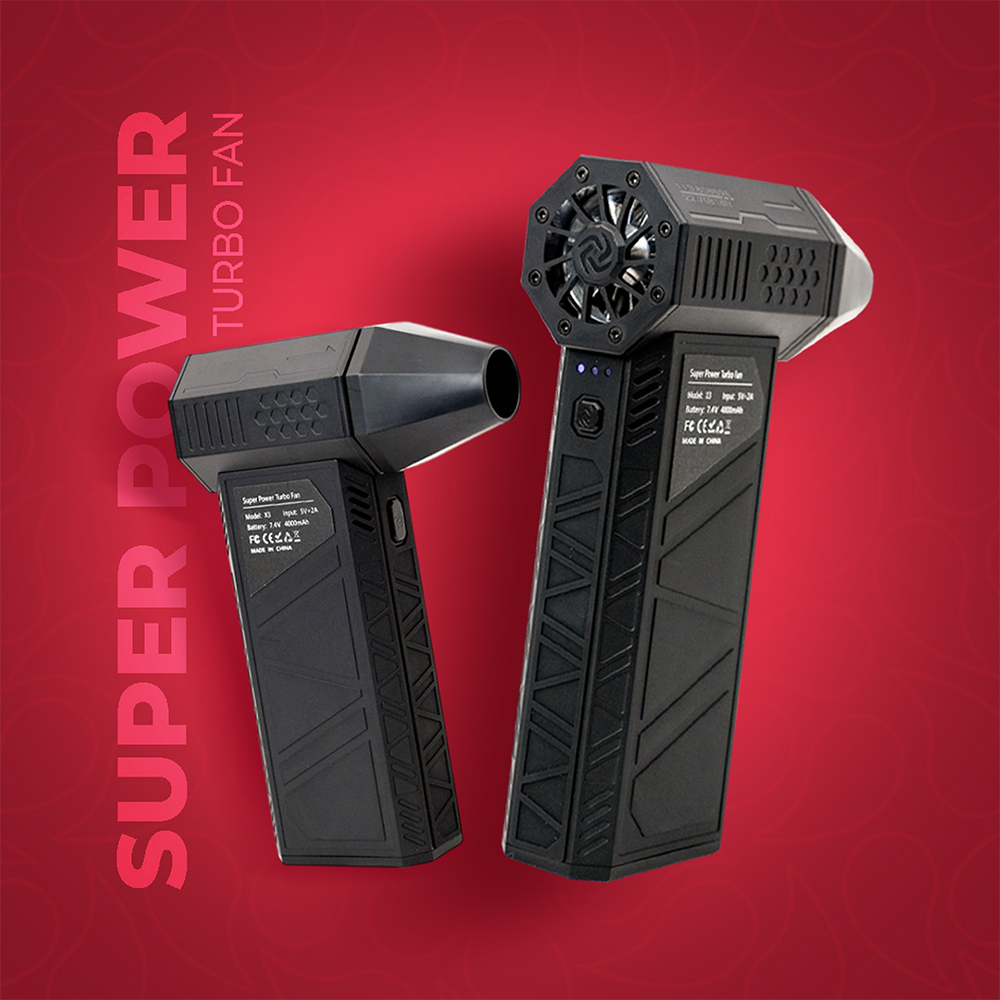 Super Power Turbo Fan Air Duster | 3-Speed Rechargeable Blower