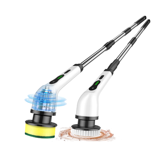 Cordless Dual-Speed Electric Cleaning Brush | Extendable Scrubber