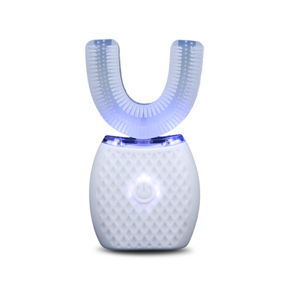360° Ultrasonic U-Shaped Electric Toothbrush | Hands-Free Auto Cleaning