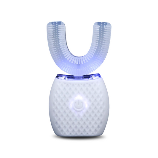 360° Ultrasonic U-Shaped Electric Toothbrush | Hands-Free Auto Cleaning