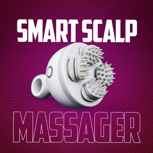 Rechargeable Scalp & Body Massager | Hair Growth & Stress Relief Tool