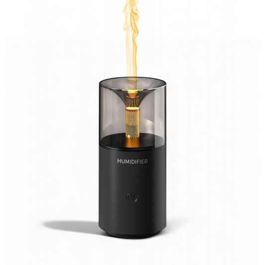 Flame Candlelight Aroma Diffuser | Ultrasonic Cool Mist | LED Night Light