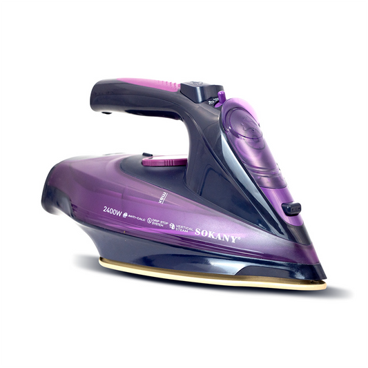 Cordless Steam Iron | Dual Mode with Ceramic Soleplate | Vertical Steam & Anti-Drip