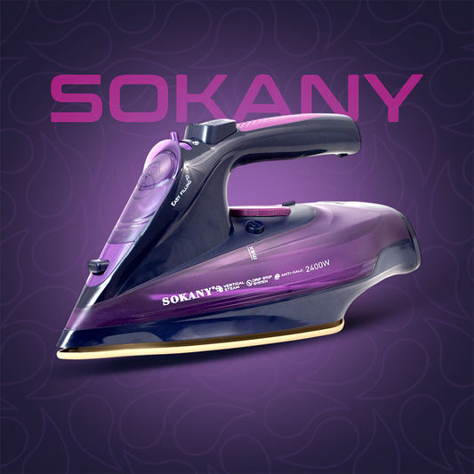 Cordless Steam Iron | Dual Mode with Ceramic Soleplate | Vertical Steam & Anti-Drip