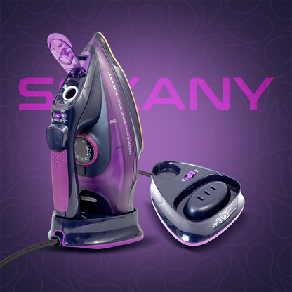 Cordless Steam Iron | Dual Mode with Ceramic Soleplate | Vertical Steam & Anti-Drip