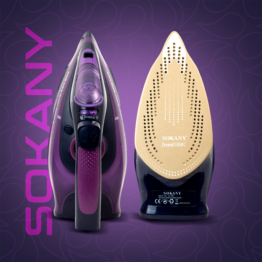 Cordless Steam Iron | Dual Mode with Ceramic Soleplate | Vertical Steam & Anti-Drip