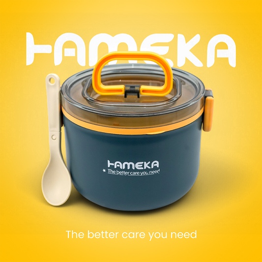 Stainless Steel Thermal Lunch Box | 1000 ml Food Container with Spoon