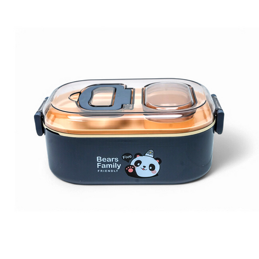 SmartSeal 700ml Bear Lunch Box | Microwave & Freezer Safe
