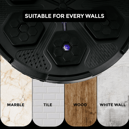 Boxing Wall Trainer | LED Reflex Pad with Interactive Bluetooth Music