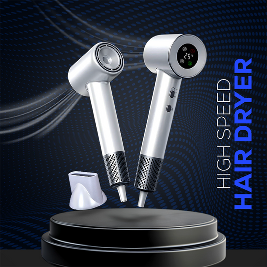 High-Speed Hair Dryer | Magnetic Nozzle | Quiet & Fast Drying
