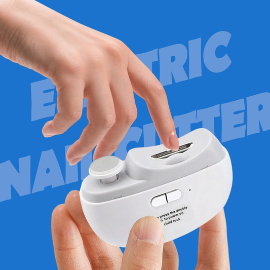 2-in-1 Electric Nail Clipper With Nail Chip Collector | USB-C Rechargeable