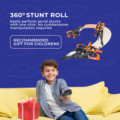 RC Fighter Jet Drone | Remote Control, One-Key Takeoff & Landing, Gravity Sensor